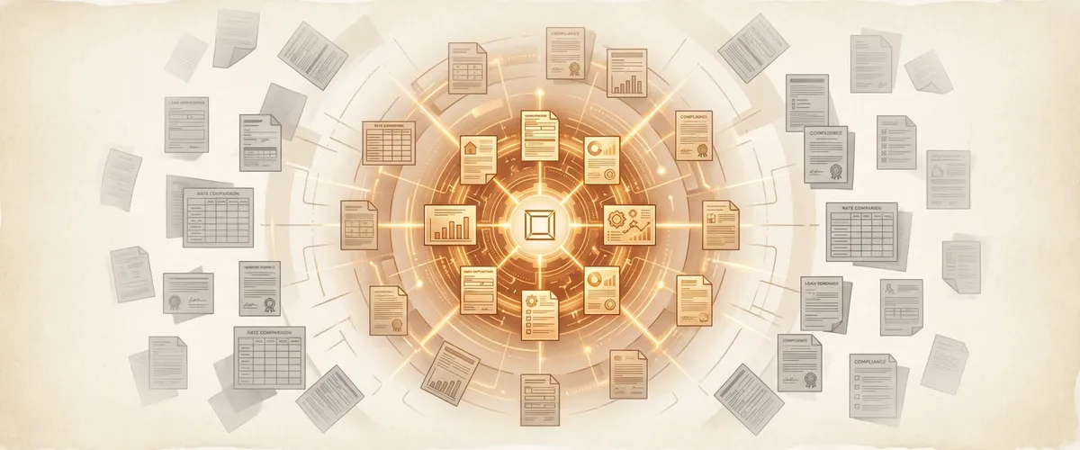 Mortgage brokerage workflow transformation from scattered applications to centralized processing hub